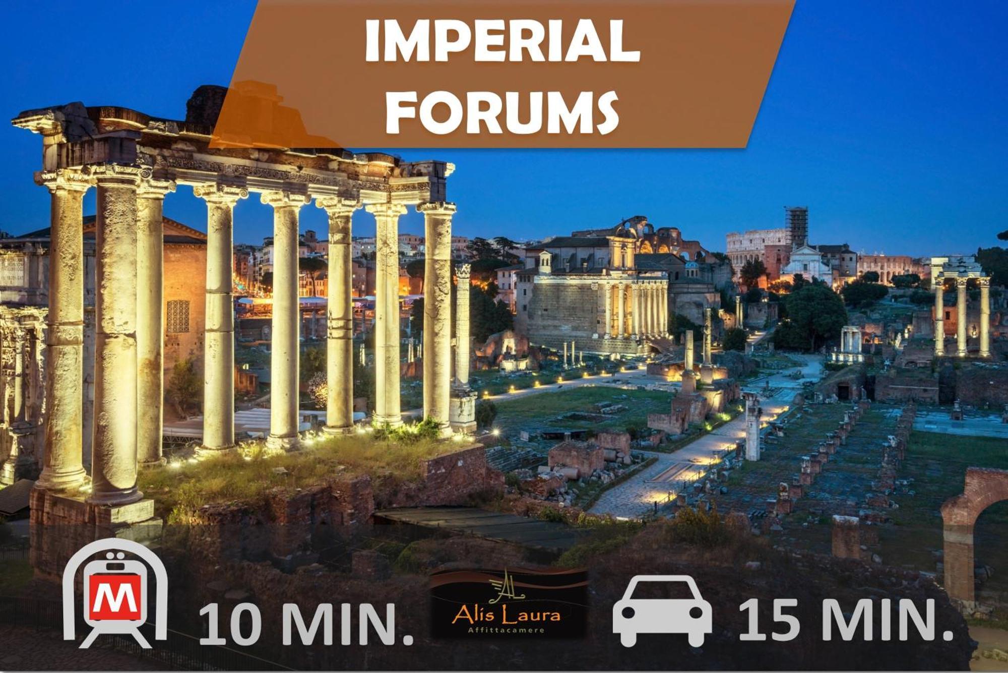 Alis Laura Guest House - 150M From Piazza Bologna Metro And 10 Minutes From The Colosseum المظهر الخارجي الصورة